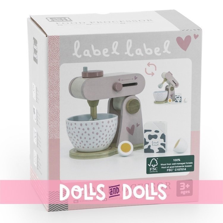 Robot da cucina Label Label - Rosa