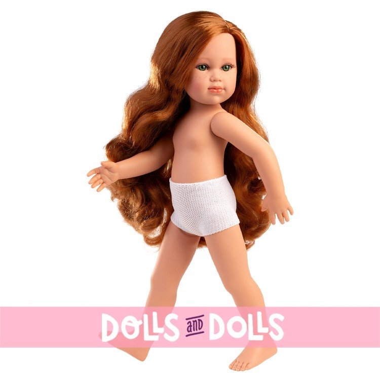 Bambola Llorens 42 cm - Emma multiposizionabile senza vestiti