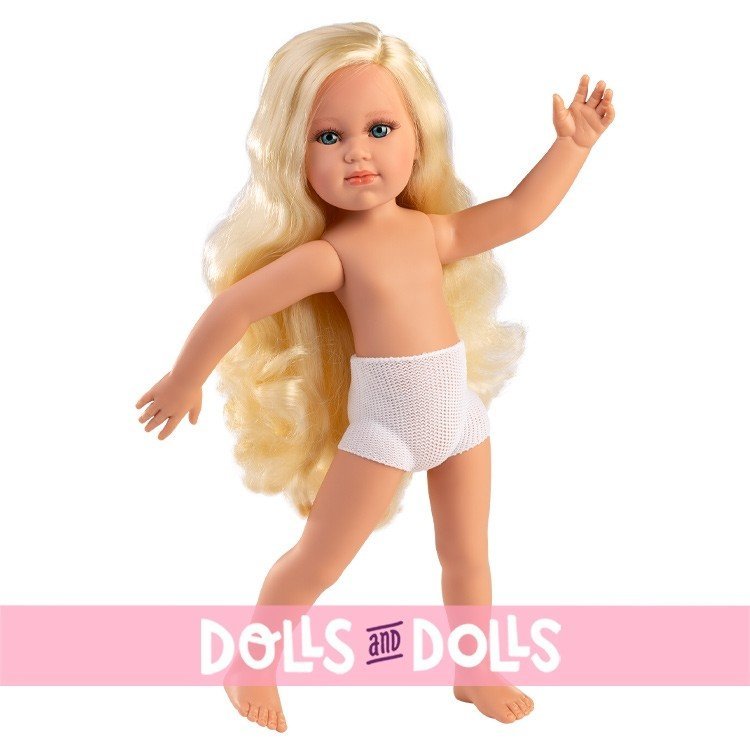 Bambola Llorens 42 cm - Nicole multiposizionabile senza vestiti