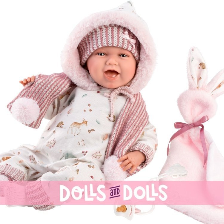 Bambola Llorens 40 cm - La neonata Mimi sorride