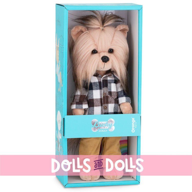 Bambolo Lucky Doggy 37 cm - Lucky Andy - Uomo di stile