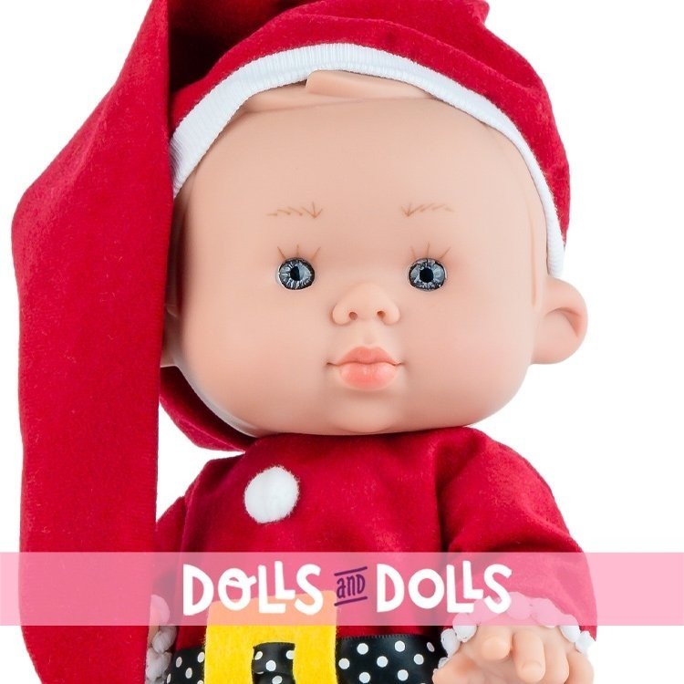 Bambola Marina & Pau 26 cm - Nenotes Christmas Edition - Babbo Natale