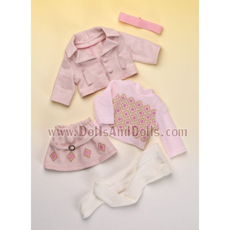 Set di vestiti color salmone