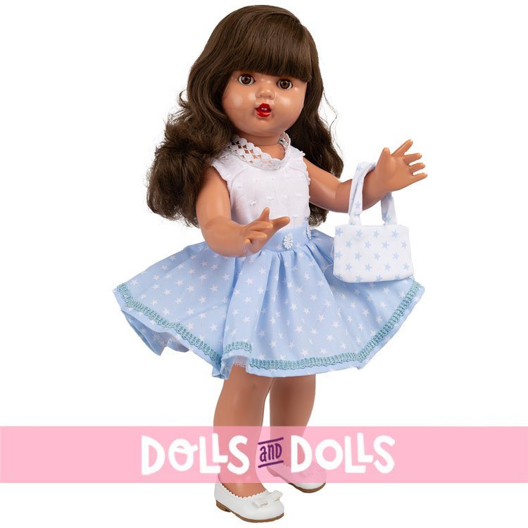 Bambola Mariquita Pérez 50 cm - Set di gonne blu