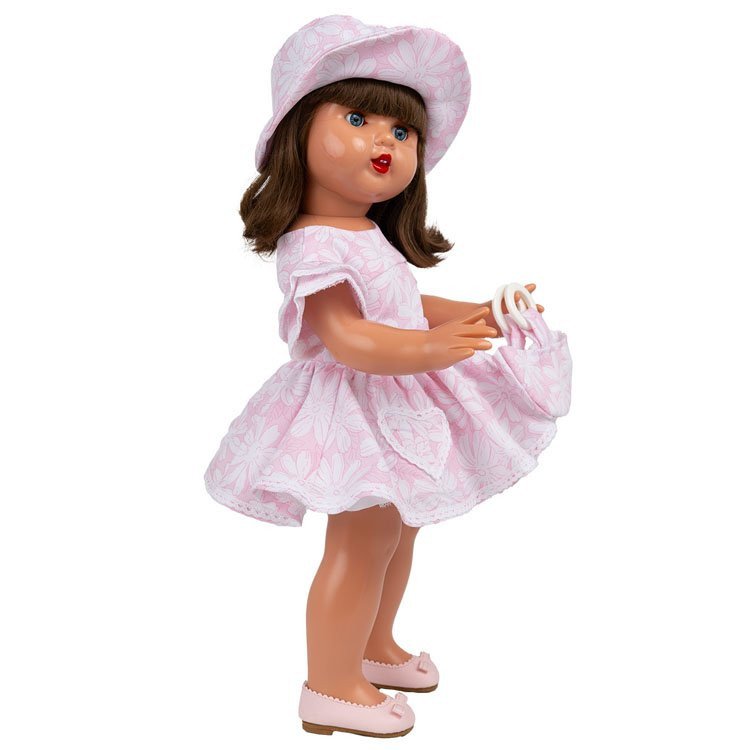 Bambola Mariquita Pérez 50 cm - Abito floreale rosa