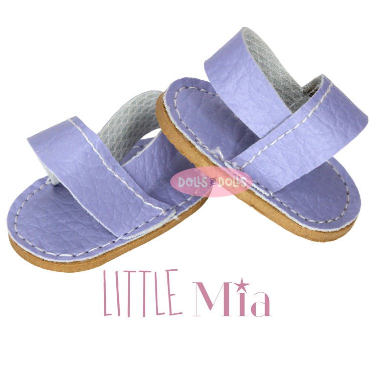 Accessori per bambola Nines d'Onil 23 cm - Little Mia - Sandali lilla