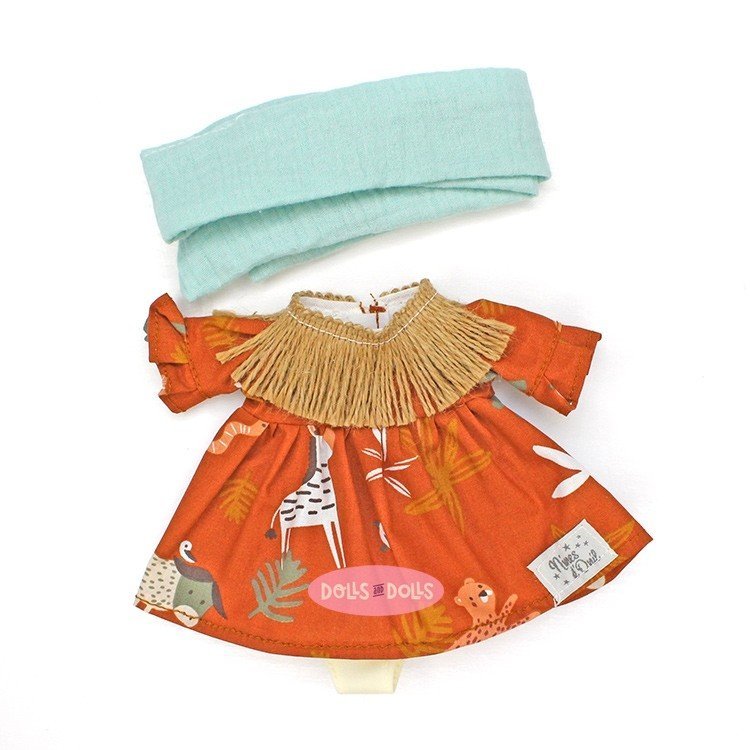 Vestiti per bambole Nines d'Onil 30 cm - Mia - Ensemble africano