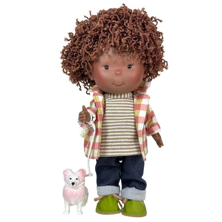 Bambolo Nines d'Onil 30 cm - Pippo con abbigliamento casual e mascotte