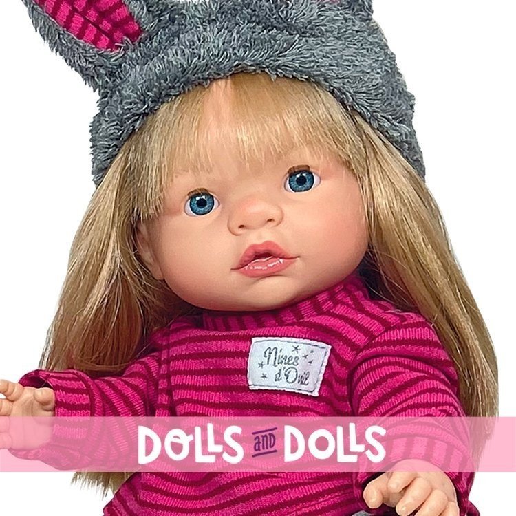 Bambola Nines d'Onil 30 cm - Joy ragazza bionda con i capelli lunghi