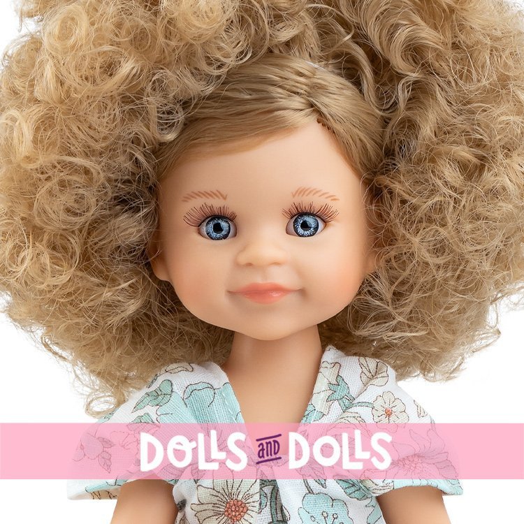 Bambola Paola Reina 32 cm - Las Amigas - Cleo con maglietta estiva a fiori