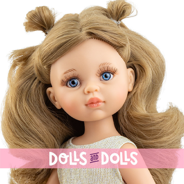 Bambola Paola Reina 32 cm - Las Amigas - Ballerina Carla con gonna di tulle rosa