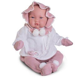 Bambola Antonio Juan 52 cm - "Mi primer Reborn" Alejandra con un sacchetto per la merenda