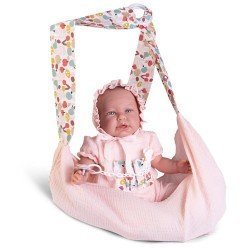 Bambola Antonio Juan 52 cm - "Mi primer Reborn" Daniela con marsupio