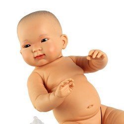 Bambola Llorens 45 cm - Nena Lian asiatica senza vestiti