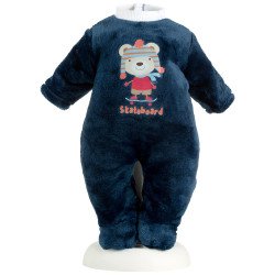 Vestiti per bambole Llorens 42 cm - Body blu navy