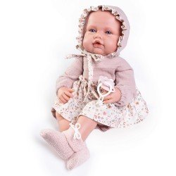 Bambola Antonio Juan 50 cm - BabyDoo Palabritas con cappuccio