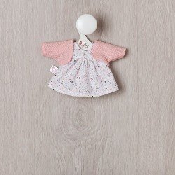 Completo per bambola Así 20 cm - Abito stampato con giacca rosa per bambola Cheni