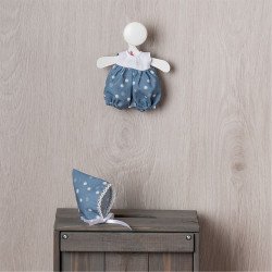 Vestito per bambola Así 20 cm - Body della collezione Margaritas per bambola Bomboncín