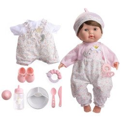 Berenguer Boutique bambola 38 cm - Bruna con completino da elefante e accessori