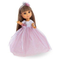 Bambola Berjuan 22 cm - Boutique bambole - Luci Comunione con tulle rosa