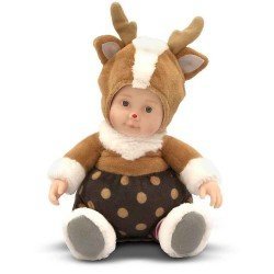 Bambola Anne Geddes 23 cm - Natale - Cucciolo di renna