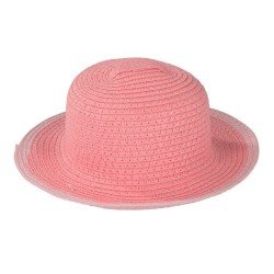 Complementi per bambola Götz 42-50 cm - Cappello di paglia rosa