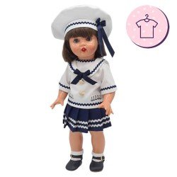 Completo per bambola Mariquita Pérez 50 cm - Vestito da marinaio 2021