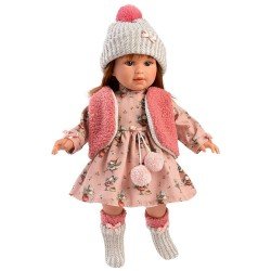 Bambola Llorens 40 cm - Sofia con vestito da fata e gilet rosa