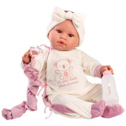 Bambolo Llorens 45 cm - Neonato piagnucolone Leo “Petit Koala”