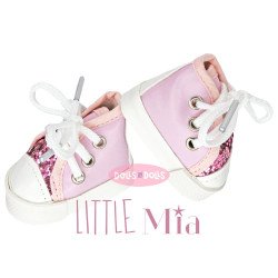 Accessori per bambola Nines d'Onil 23 cm - Little Mia - Scarpe da ginnastica rosa con lacci