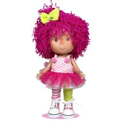 Bambola Nines d'Onil 30 cm - Pippa con capelli rosa lanosi