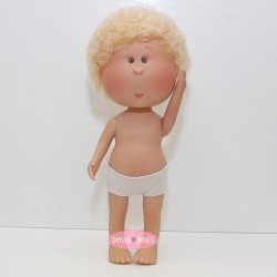 Bambola Nines d'Onil 30 cm - Mio bionda con i capelli ricci - Senza vestiti