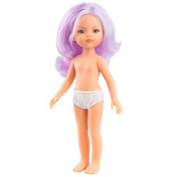 Bambola Paola Reina 32 cm - Las Amigas - Violeta senza vestiti