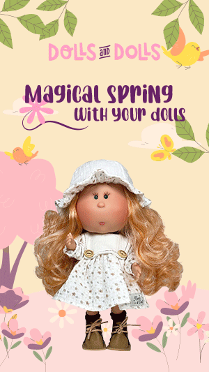 Magical spring with your dolls